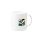 inu_mo_kuwanaiの会社を飛べ！ Mug :right side of the handle