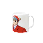 鯉男子 ❙カープ戦同時視聴生配信⚾の鯉男子本人 Mug :right side of the handle