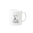 KIILOのコーヒーブレイク Mug :right side of the handle