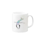 grandeviolaDESIGNのたかな Mug :right side of the handle