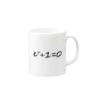 あんこく堂のオイラーの等式 Mug :right side of the handle