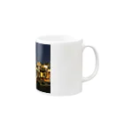 early_sealのサントリーニの夜景 Mug :right side of the handle