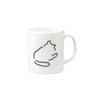 ののの猫屋敷の【こねこね】 Mug :right side of the handle