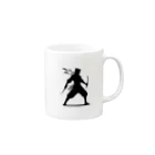 Samurai HeartsのShinobi Mug :right side of the handle