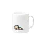 kichi_333のなまけているキョウリュウくんマグカップ Mug :right side of the handle