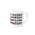 OTOMODACHI shopのcoba goods Mug :right side of the handle