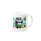 redpanda_pandaのパンダマラカス Mug :right side of the handle