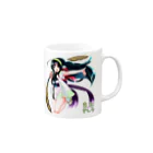 かずぅの東北ずん子０１ Mug :right side of the handle