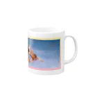 アニマル四字熟語の『天使』　ヴィーナスの誕生 (カバネル)の天使　 Mug :right side of the handle