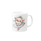 ポロムのおみせのこぶたオデット Mug :right side of the handle