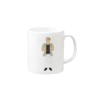 入江商店のおじさん(業界人) Mug :right side of the handle