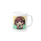 takecooの和服女子 Mug :right side of the handle