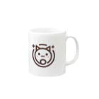 アニマルズのガッツニャン Mug :right side of the handle