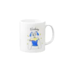 Star MayaのBlueberry  Mug :right side of the handle