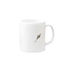 motsunabeeのpearl clip, unique, new design, special Mug :right side of the handle