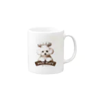 いちごプードルのコックのライくん Mug :right side of the handle