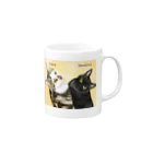 ひげ猫マリオのゴン兄さんとサビオ君 Mug :right side of the handle