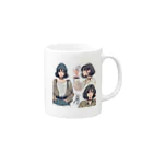 chanmaのion Mug :right side of the handle