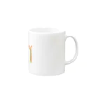 あこりねとのfukurou! Mug :right side of the handle