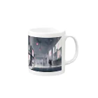 jojojojo777のFuture mole Mug :right side of the handle