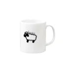 LambyのLamby背中ロゴシリーズ Mug :right side of the handle