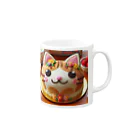 neko_shopのねこケーキ２ マグカップの取っ手の右面