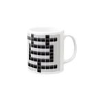 Teatime ティータイムの草　草生える文字 Mug :right side of the handle