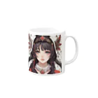 プリンゴブリンのカルト子さん Mug :right side of the handle