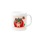 コウヘイのトマト猫 Mug :right side of the handle