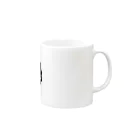 eyesの自信へ Mug :right side of the handle