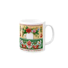 (っ◔◡◔)っ ♥ Le Petit Trésor ♥の花の詩カップ(The Flower Poetry Cup) Mug :right side of the handle