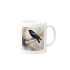 dakaroのからすさん Mug :right side of the handle