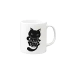 sari'sのCAT'S DAY Mug :right side of the handle