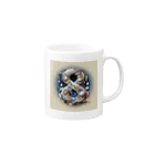 Lovers-chapelの「８」のロゴ2 Mug :right side of the handle