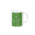 いちご2415の相合い傘 Mug :right side of the handle