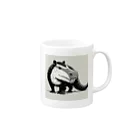 gogodiggerのワニバラ Mug :right side of the handle