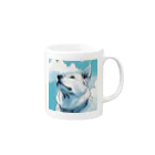 宗乙商店の我思う、我は秋田犬。 Mug :right side of the handle