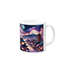 WifebearのJapan Galaxy Mug :right side of the handle