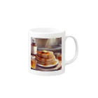 MogMog96-46のホットケーキ Mug :right side of the handle