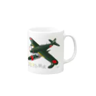 NYAO_AVIATIONの川西　強風 11型 水上戦闘機 （N1K1） Mug :right side of the handle