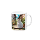 NoranekoShopsの日本のねこ３ Mug :right side of the handle