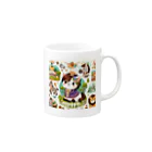 deepspeedkazumannのゆかいなZOO Mug :right side of the handle