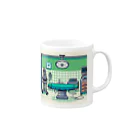 RainboWhaleのドット絵手術室 Mug :right side of the handle