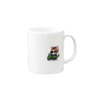 ニケちゃんショップの『nike's channel』オリジナルグッズ Mug :right side of the handle