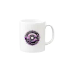 StarColorWaveの【九紫火星】guardian series “Cancer“ Mug :right side of the handle