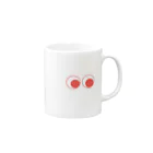 Okikuの見下ろす Mug :right side of the handle