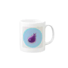 rin-asamoriのナスあーこ Mug :right side of the handle