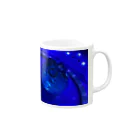 6uuran.comのUVライト Mug :right side of the handle