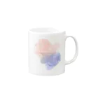 mame SHOPのKUMO☁️×名言 Mug :right side of the handle