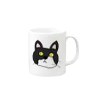 わんこと田舎暮らしのビックリおはちゃん Mug :right side of the handle